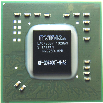 nVidia GF-GO7400T-N-A3 (GeForce Go 7400) Wymiana na nowy, naprawa, lutowanie BGA